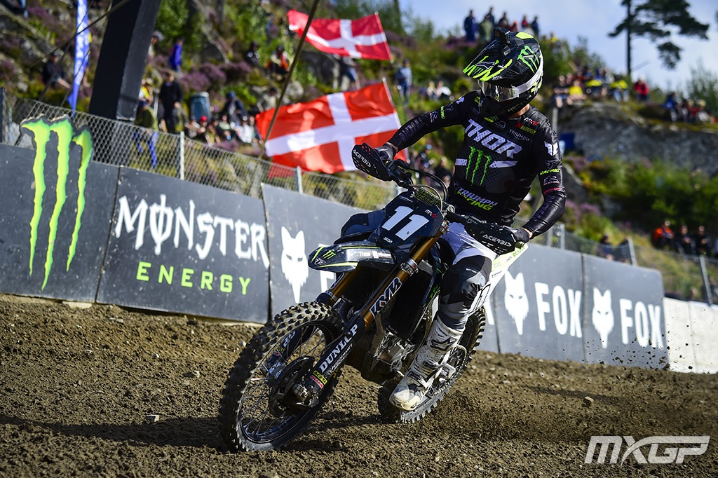 Haarup fastholder VM-placering efter massiv indsats.
(Foto: MXGP.com)